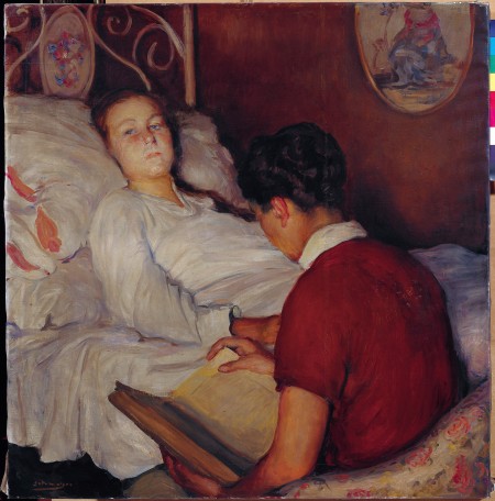 Joven leyendo